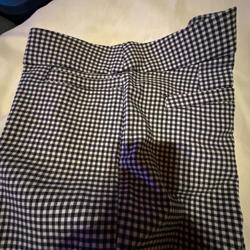 Kim Rogers Black and White Checkered Capris - Picture 3 of 5